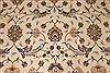 Tabriz Beige Hand Knotted 84 X 118  Area Rug 254-29614 Thumb 3