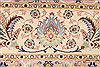 Tabriz Beige Hand Knotted 84 X 118  Area Rug 254-29614 Thumb 6