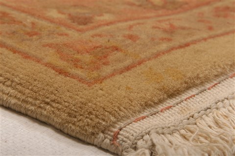 Tabriz Brown Hand Knotted 90 X 120 Area Rug 100-29615 Image 5