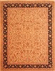 Tabriz Brown Hand Knotted 90 X 120  Area Rug 100-29615 Thumb 0