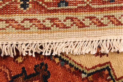 Serapi Brown Runner Hand Knotted 26 X 196 Area Rug 250-29616 Image 3