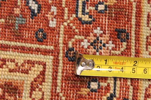 Serapi Brown Runner Hand Knotted 26 X 196 Area Rug 250-29616 Image 4
