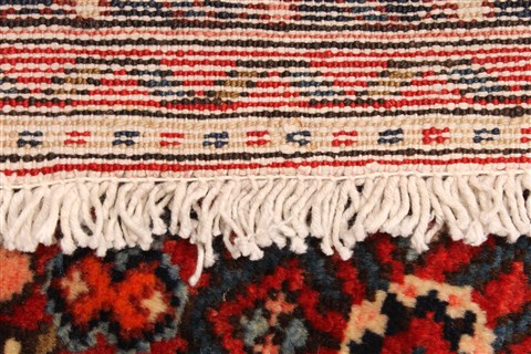 Hossein Abad Blue Runner Hand Knotted 29 X 173 Area Rug 250-29619 Image 3
