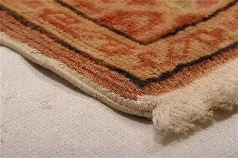 Kayseri Brown Hand Knotted 79 X 122 Area Rug 100-29620 Image 1