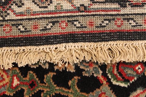 Hamedan Beige Runner Hand Knotted 27 X 156 Area Rug 250-29621 Image 3
