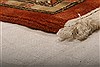 Tabriz Orange Hand Knotted 80 X 100  Area Rug 100-29622 Thumb 5