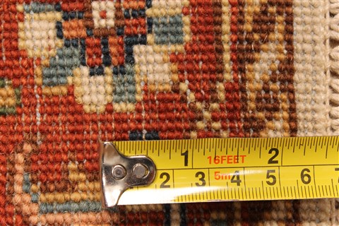 Serapi Brown Runner Hand Knotted 26 X 2110 Area Rug 250-29623 Image 3