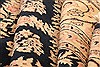 Tabriz Brown Hand Knotted 94 X 111 Area Rug 100-29625 Thumb 2