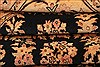 Tabriz Brown Hand Knotted 94 X 111 Area Rug 100-29625 Thumb 3