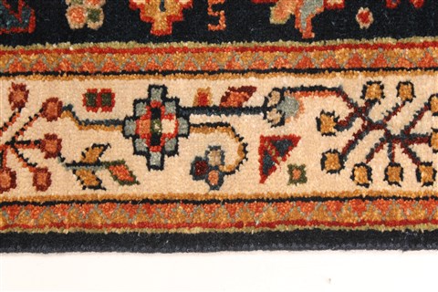 Karajeh Beige Runner Hand Knotted 26 X 200 Area Rug 250-29631 Image 1