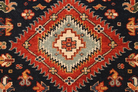 Karajeh Beige Runner Hand Knotted 26 X 200 Area Rug 250-29631 Image 6
