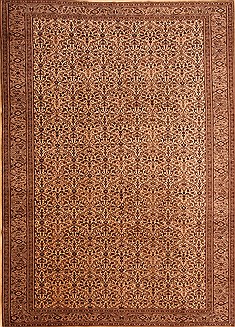 Turkish Kayseri Grey Rectangle 8x11 ft Wool Carpet 29632