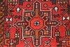 Karajeh Green Runner Hand Knotted 26 X 157  Area Rug 250-29633 Thumb 2