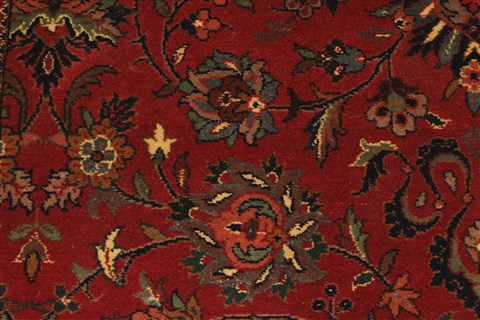 Kashmar Beige Runner Hand Knotted 25 X 193 Area Rug 250-29634 Image 3