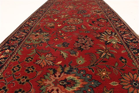 Kashmar Beige Runner Hand Knotted 25 X 193 Area Rug 250-29634 Image 5
