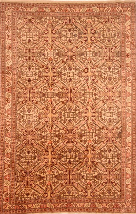 Kayseri Beige Hand Knotted 77 X 117  Area Rug 100-29636 Image 0