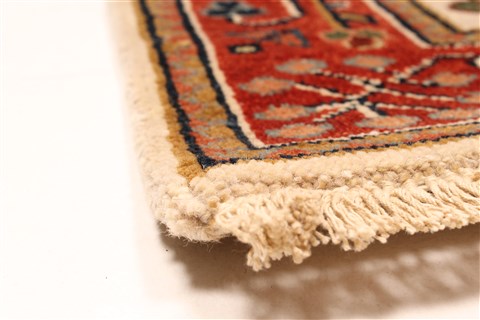 Karajeh Brown Runner Hand Knotted 26 X 201 Area Rug 250-29639 Image 6