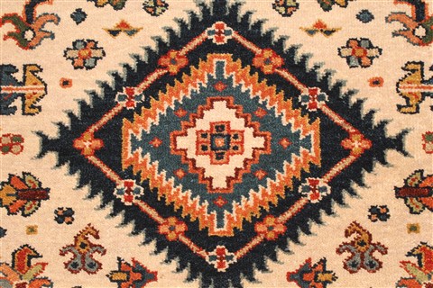 Karajeh Brown Runner Hand Knotted 26 X 201 Area Rug 250-29639 Image 8