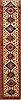 Karajeh Brown Runner Hand Knotted 26 X 201 Area Rug 250-29639 Thumb 0