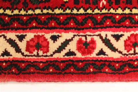 Hossein Abad Blue Runner Hand Knotted 24 X 160 Area Rug 250-29640 Image 2