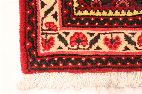 Hossein Abad Blue Runner Hand Knotted 24 X 160 Area Rug 250-29640 Image 7