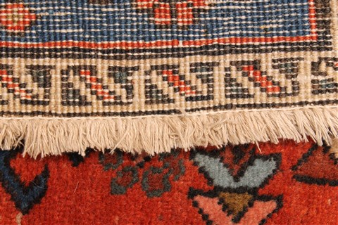 Hossein Abad Blue Runner Hand Knotted 33 X 149 Area Rug 250-29641 Image 4