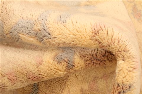 Tabriz Beige Square Hand Knotted 97 X 99 Area Rug 253-29642 Image 1