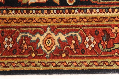 Serapi Brown Runner Hand Knotted 26 X 118 Area Rug 250-29644 Image 2