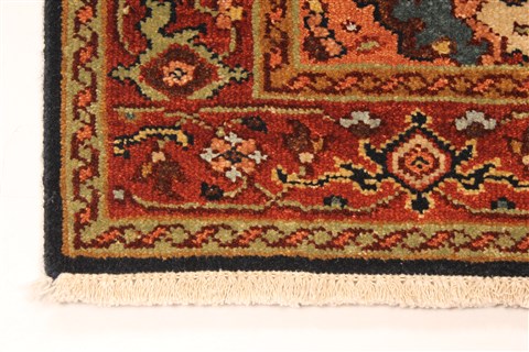 Serapi Brown Runner Hand Knotted 26 X 118 Area Rug 250-29644 Image 7