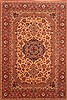 Tabriz Red Hand Knotted 61 X 810  Area Rug 100-29646 Thumb 0