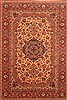 Tabriz Red Hand Knotted 61 X 810  Area Rug 100-29646 Thumb 0