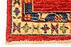 Kazak Multicolor Runner Hand Knotted 28 X 118 Area Rug 250-29647 Thumb 6