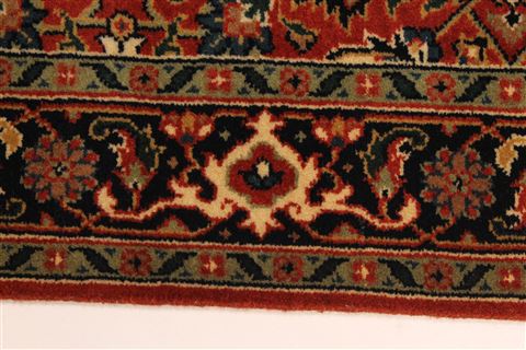 Herati Brown Runner Hand Knotted 26 X 120 Area Rug 250-29649 Image 1