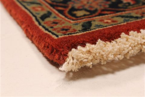 Herati Brown Runner Hand Knotted 26 X 120 Area Rug 250-29649 Image 5