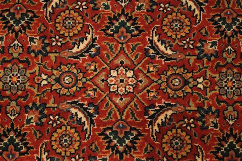 Herati Brown Runner Hand Knotted 26 X 120 Area Rug 250-29649 Image 7