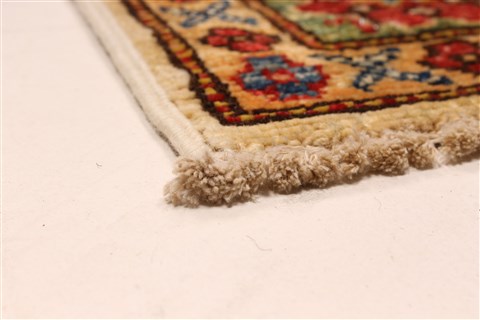 Kazak Blue Runner Hand Knotted 27 X 128 Area Rug 250-29650 Image 5