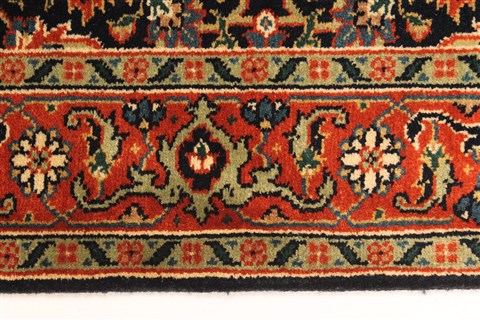 Herati Beige Runner Hand Knotted 27 X 2010 Area Rug 250-29653 Image 1