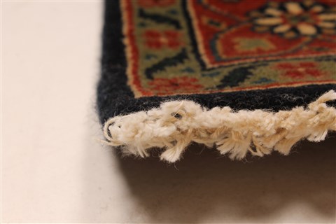 Herati Beige Runner Hand Knotted 27 X 2010 Area Rug 250-29653 Image 5