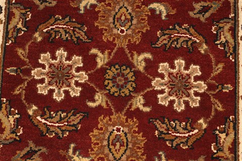 Kashmar Beige Runner Hand Knotted 27 X 194 Area Rug 250-29654 Image 7