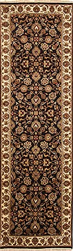 Kashmar Beige Runner Hand Knotted 3'0" X 9'11"  Area Rug 250-29655