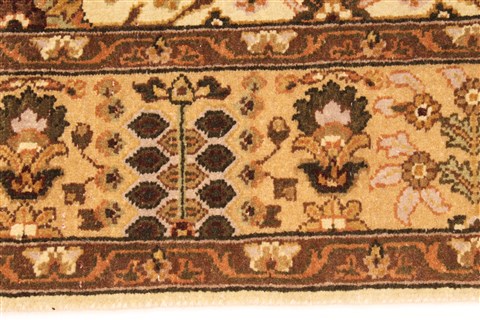 Oushak Beige Runner Hand Knotted 41 X 123 Area Rug 250-29657 Image 8