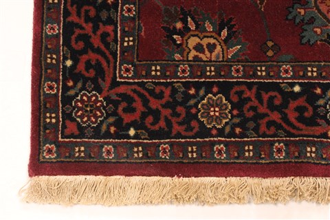 Kashmar Beige Runner Hand Knotted 25 X 179 Area Rug 250-29658 Image 6