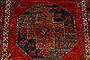 Pishavar Red Runner Hand Knotted 35 X 92  Area Rug 250-29659 Thumb 4