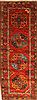 Pishavar Red Runner Hand Knotted 35 X 92  Area Rug 250-29659 Thumb 0