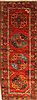 Pishavar Red Runner Hand Knotted 35 X 92 Area Rug 250-29659 Thumb 0