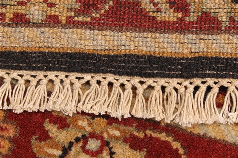 Kashmar Beige Runner Hand Knotted 27 X 180 Area Rug 250-29660 Image 2
