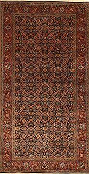 Herati Multicolor Hand Knotted 4'2" X 7'11"  Area Rug 250-29661