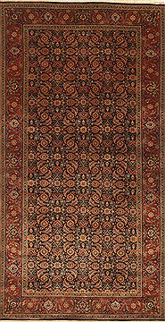 Herati Multicolor Hand Knotted 4'2" X 7'11"  Area Rug 250-29661