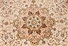 Tabriz Beige Hand Knotted 82 X 1110  Area Rug 254-29663 Thumb 2