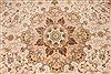Tabriz Beige Hand Knotted 82 X 1110 Area Rug 254-29663 Thumb 2